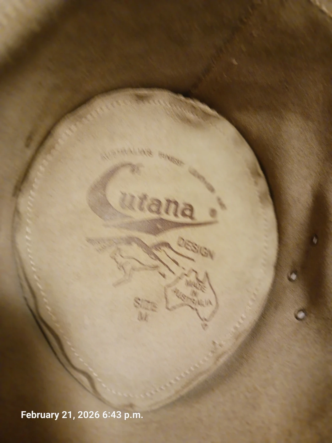 Cutana Suede Cowboy Hat - Size M - photo 4
