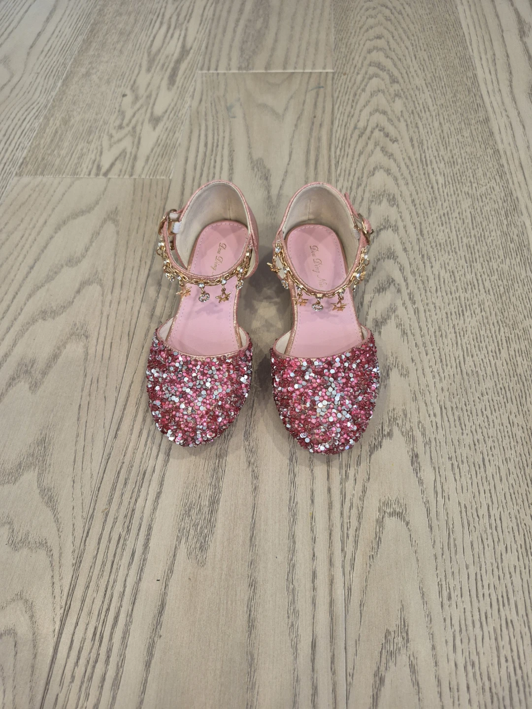 Pink Glitter Sparkle Shoes - Kids Size