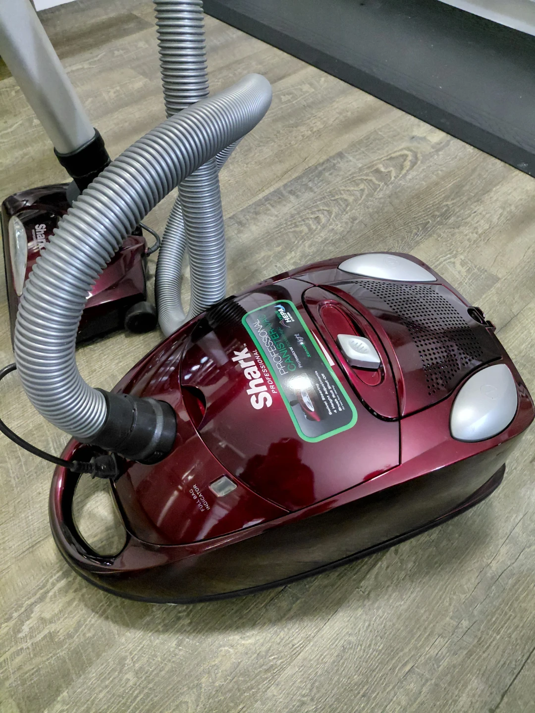 Shark Professional Canister Vacuum Cleaner - Burgundy - photo 2