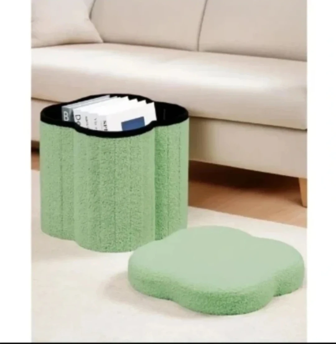Green Cloud Ottoman Stool - photo 3
