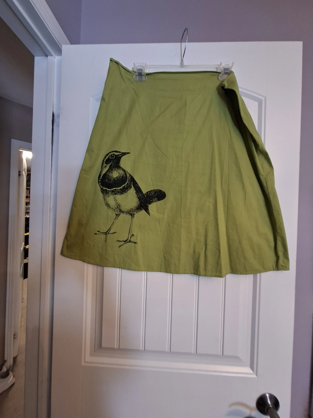 Angie's Sweatshop Green Bird Print Skirt - photo 2