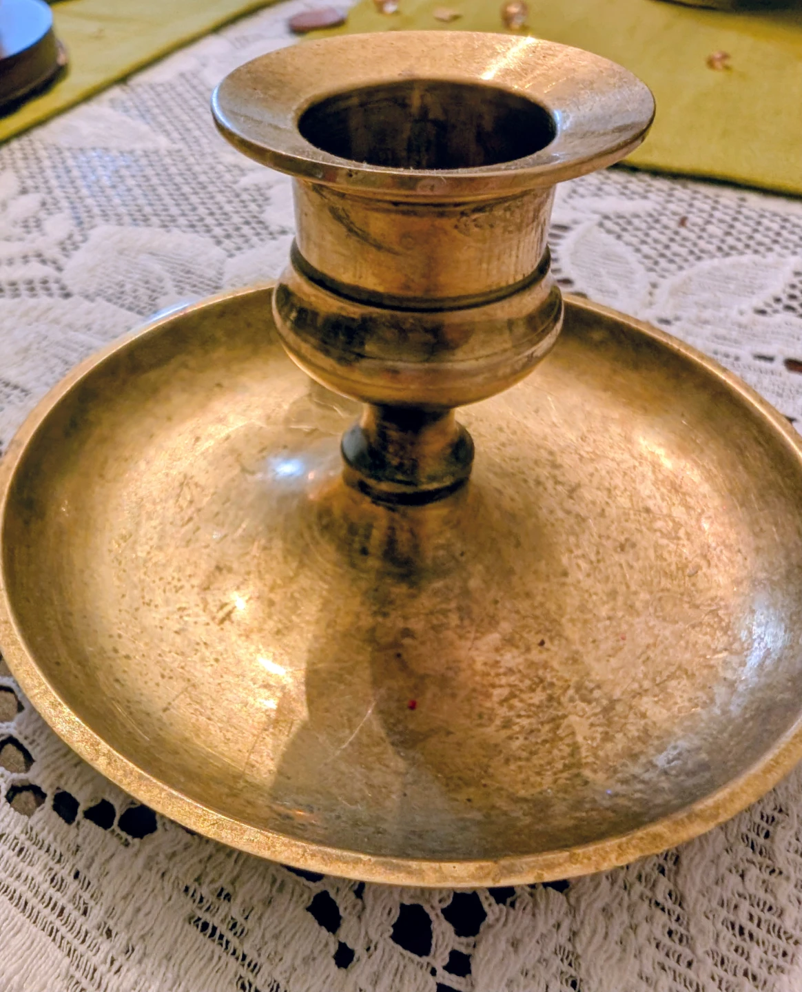 Brass Taper Candle Holder