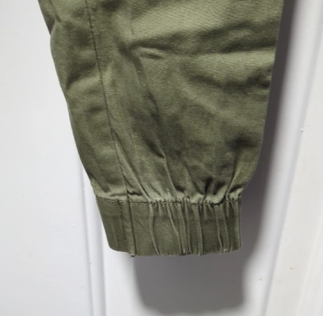 Women's Cargo Jogger Pants - Olive Green - XS - photo 4