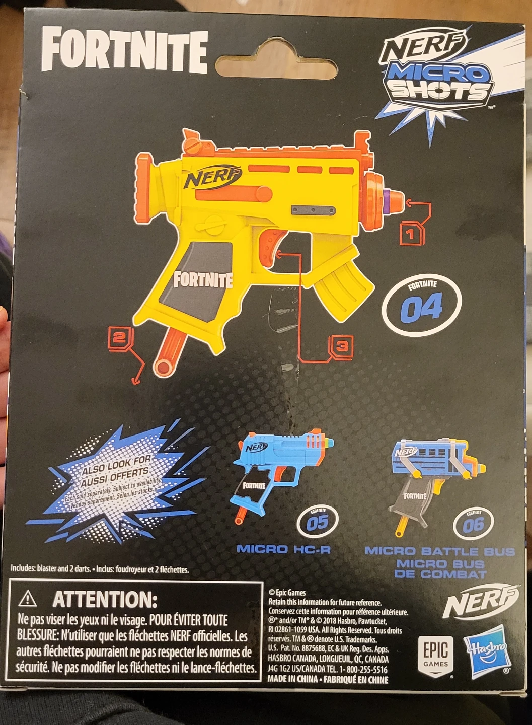Nerf Micro Shots Fortnite Micro AR-L Blaster - photo 2