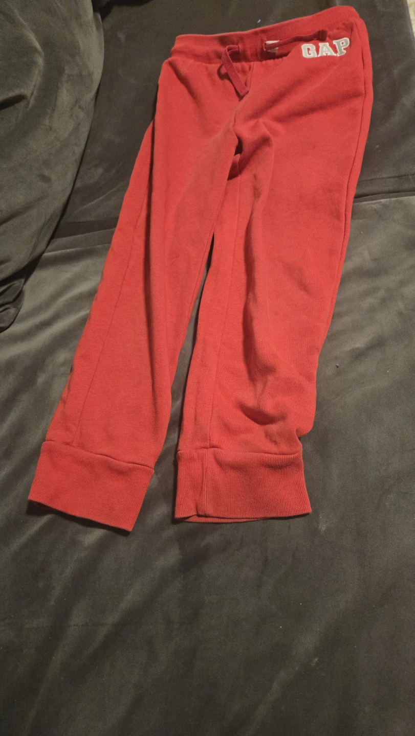 Gap Red Jogger Sweatpants