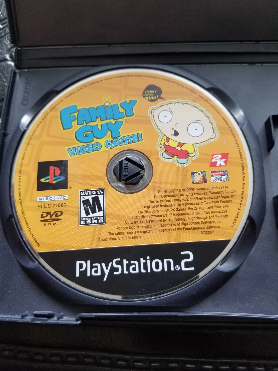 Ps2 FAMILY GUY video game * NEEDS RESURFACE *  as is - photo 2