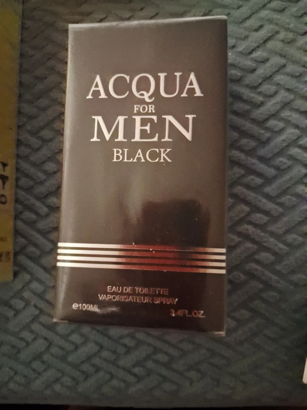 ACQUA FOR MEN BLACK Eau de Toilette Vaporisateur Spray 100ml - photo 2