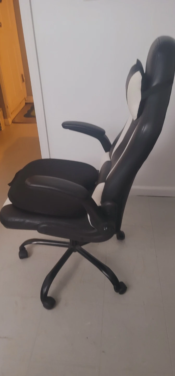 Gaming Chair with Lumbar and Headrest Pillows - photo 5