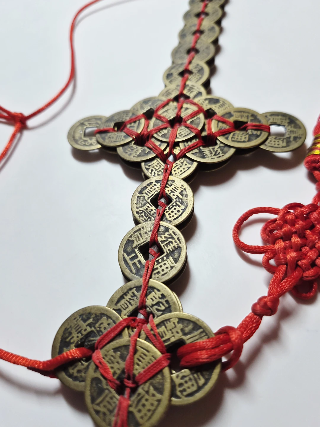 🏆Chinese Feng Shui Coins Tassel - photo 3