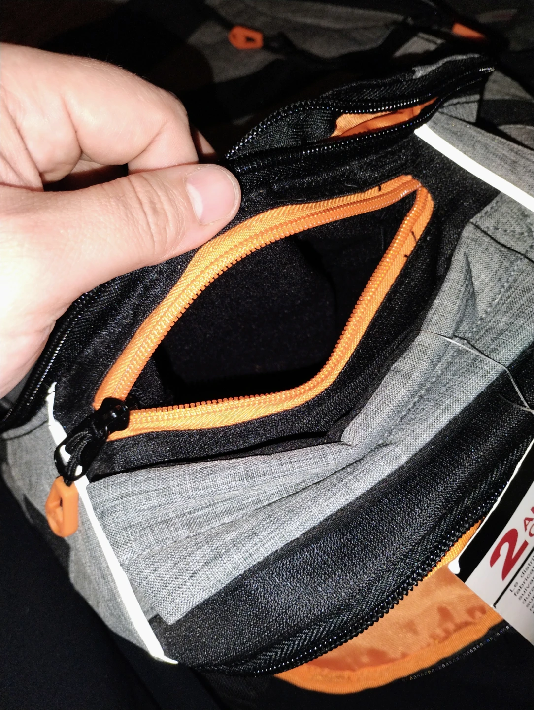 SKROSS Backpack Grey with Orange Interior - photo 5