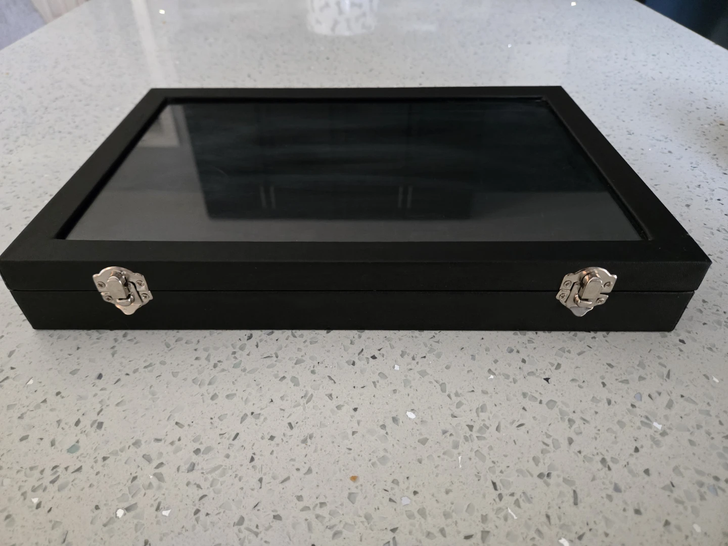 100 Slot Black Velvet Ring Display Case - photo 5