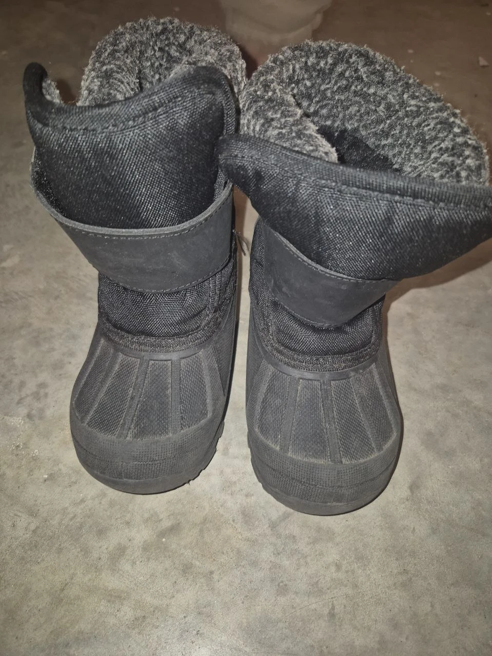 Elements Black Winter Boots