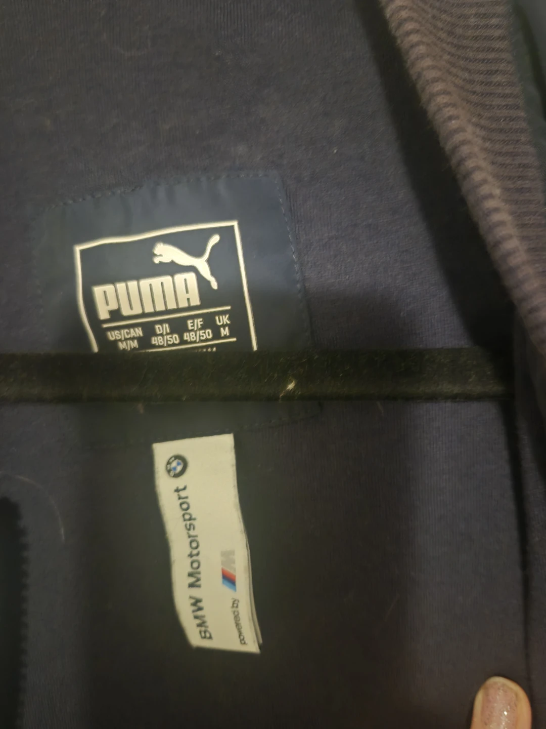 Puma BMW Motorsport Bomber Jacket - Size M - photo 3