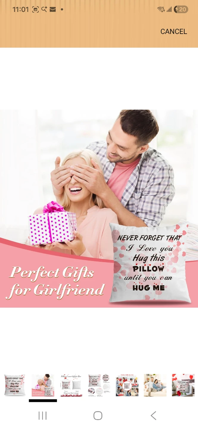Decorative Pillow Cover - valentine's gift - photo 2