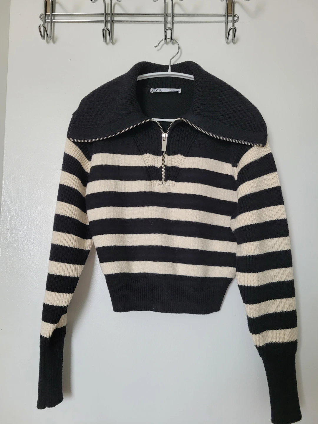 Zara Striped Knit Sweater S size