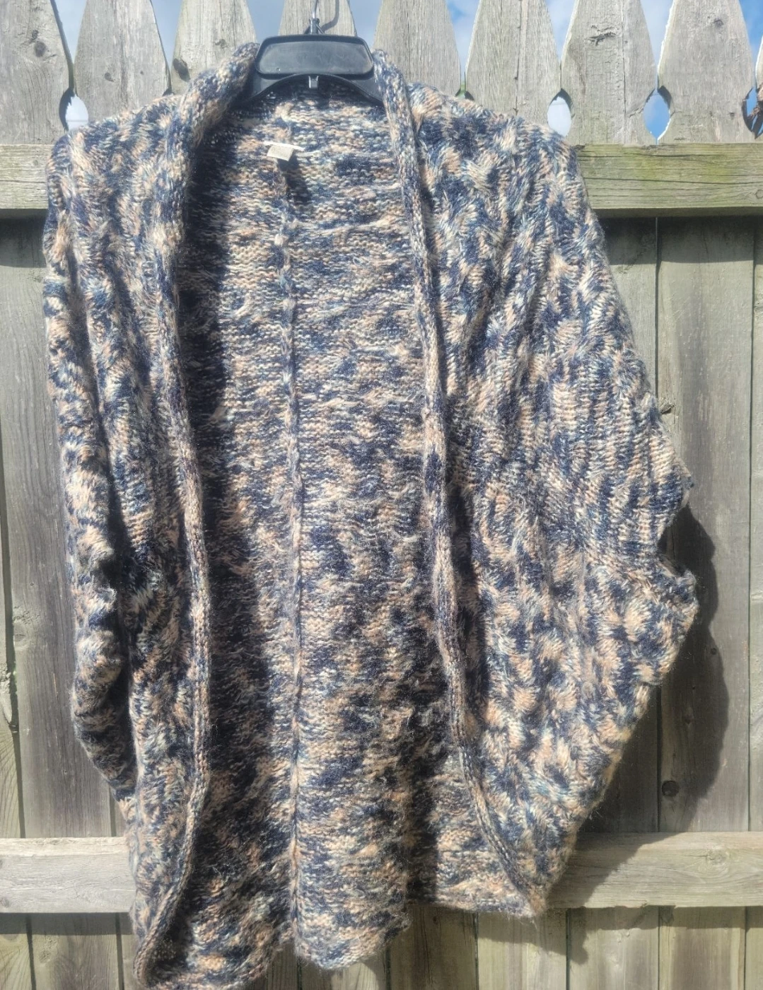 Chunky Knit Open Front Cardigan