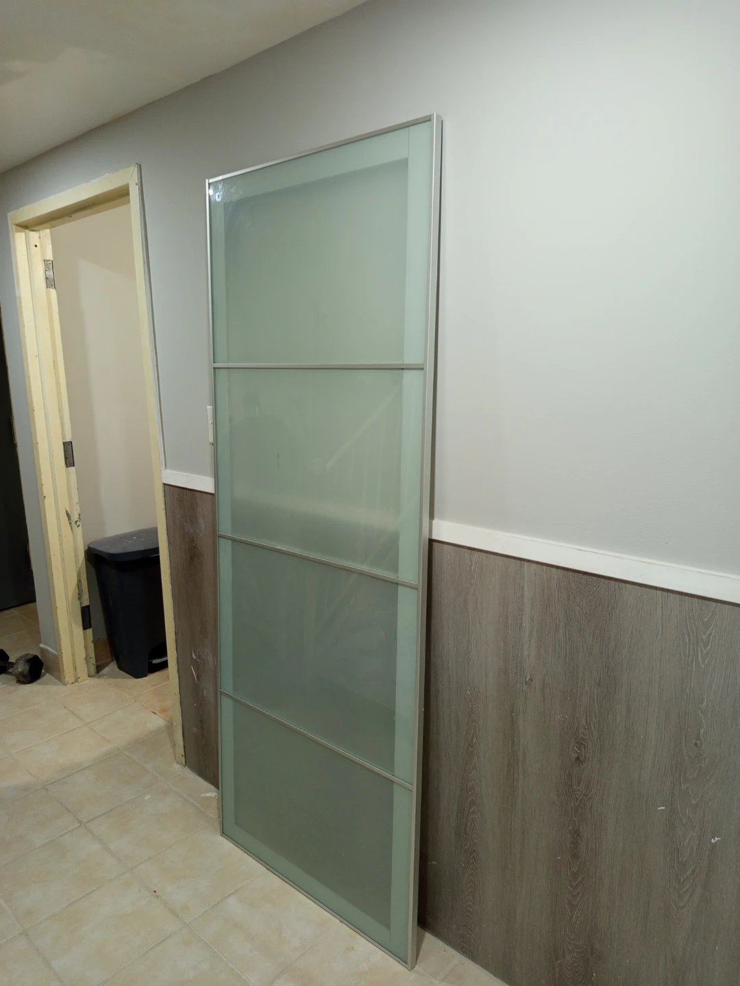 Sliding Wardrobe Door - Mirrored and Frosted Panels - photo 4