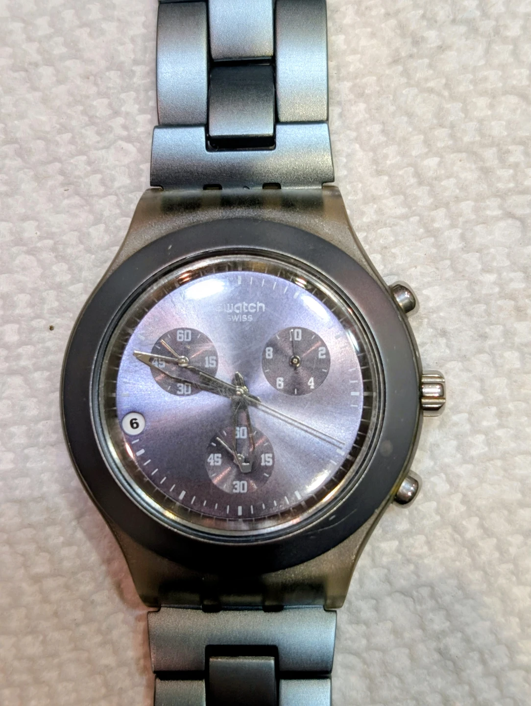 Swatch Irony Diaphane Swiss made Chronograph Watch - photo 5