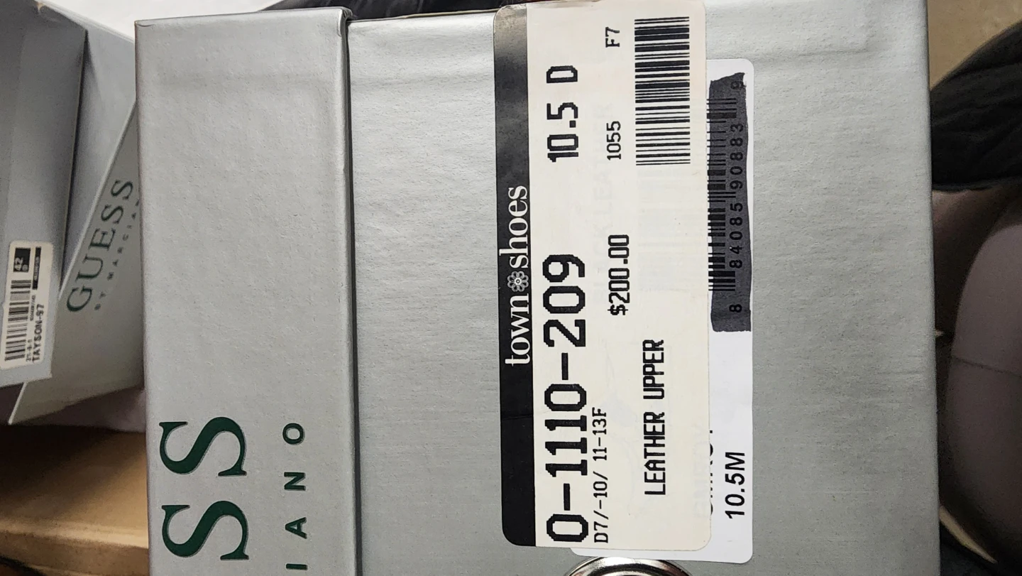 Guess by Marciano Black Leather Loafers - Size 10.5 - photo 4