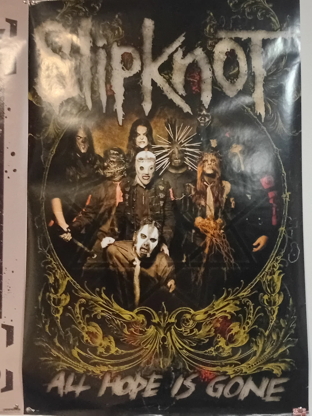 Slipknot "All Hope Is Gone" Poster