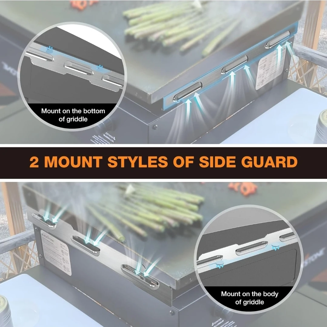 28" Griddle Wind Guards Set - photo 2