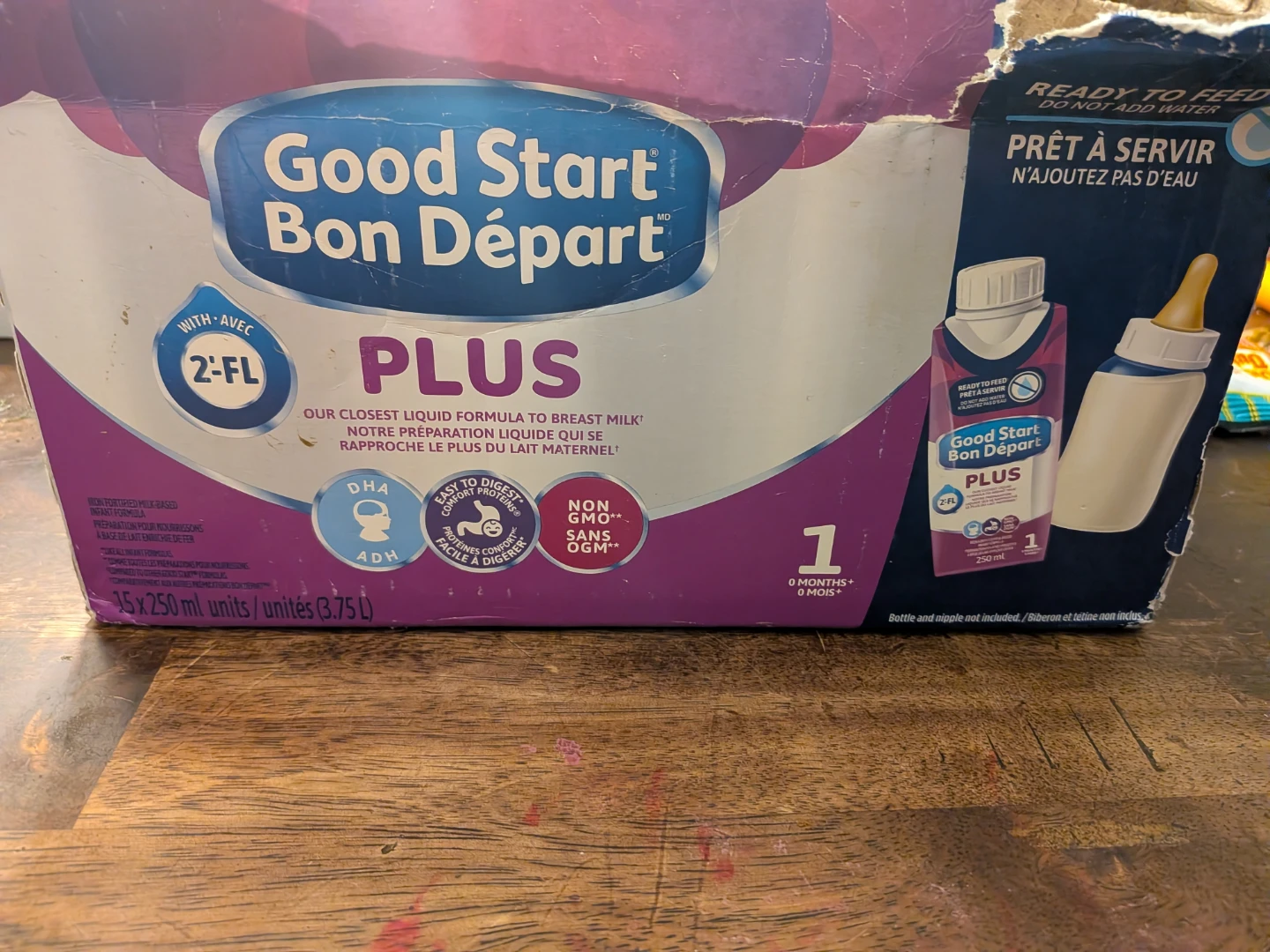 Infant Formula due by the 16th of March