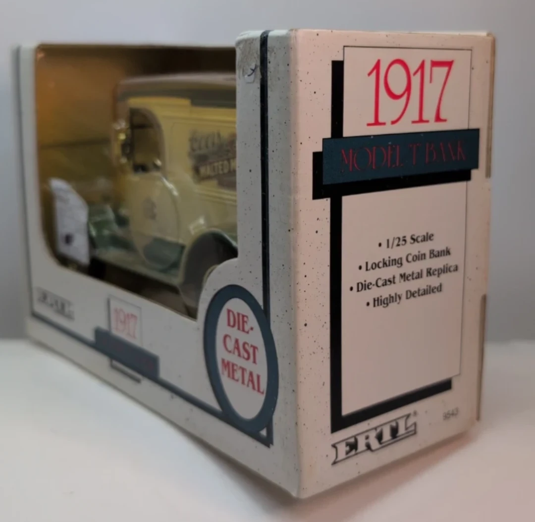 Ertl 1917 Coors Malted Milk Die-Cast Coin Bank - photo 2