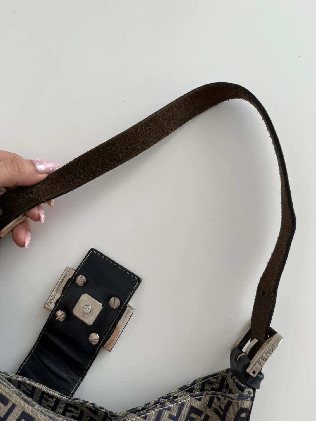 Fendi vintage Zucchino shoulder bag - photo 5
