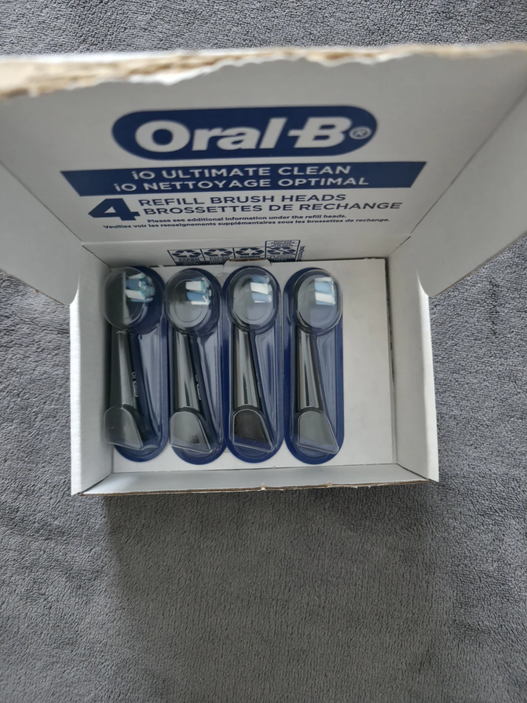 Oral-B iO Ultimate Clean Replacement Brush Heads (4 Pack) - photo 2