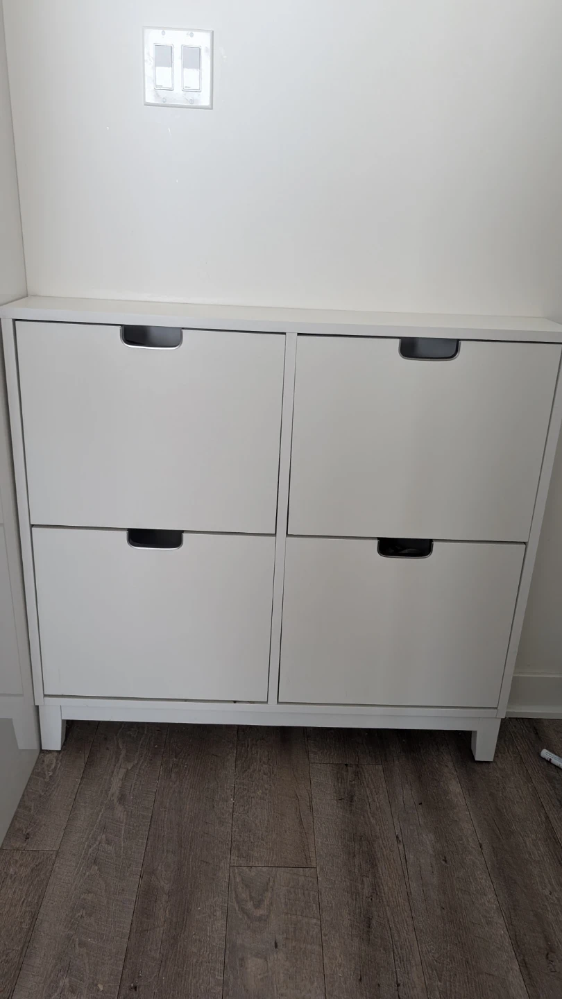 IKEA STALL Shoe Cabinet - White