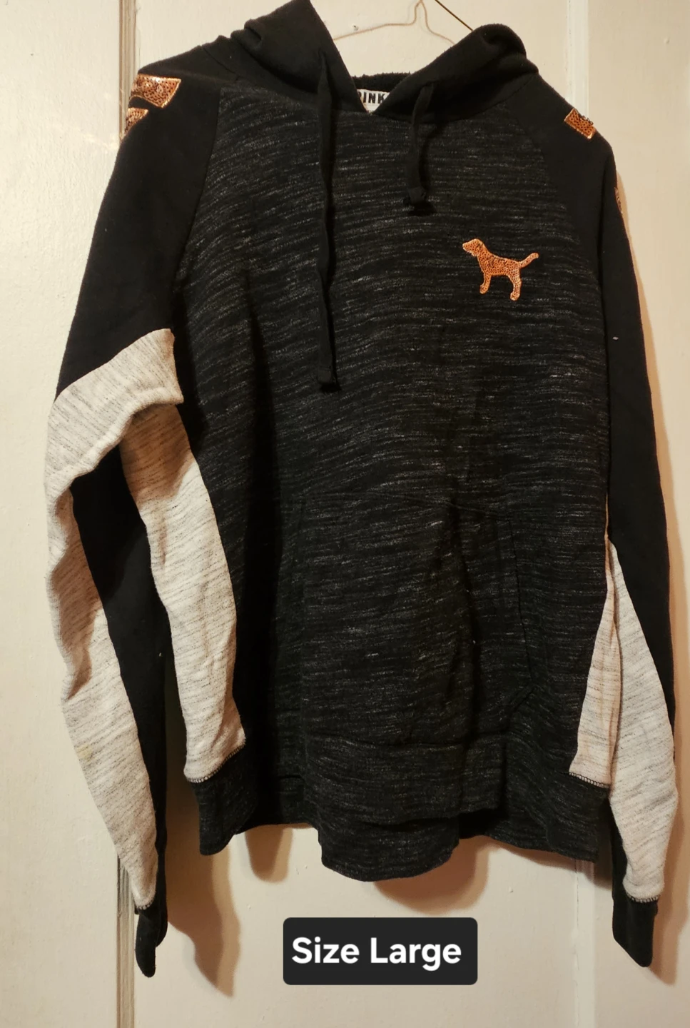 Women's sweathood. Size Large.