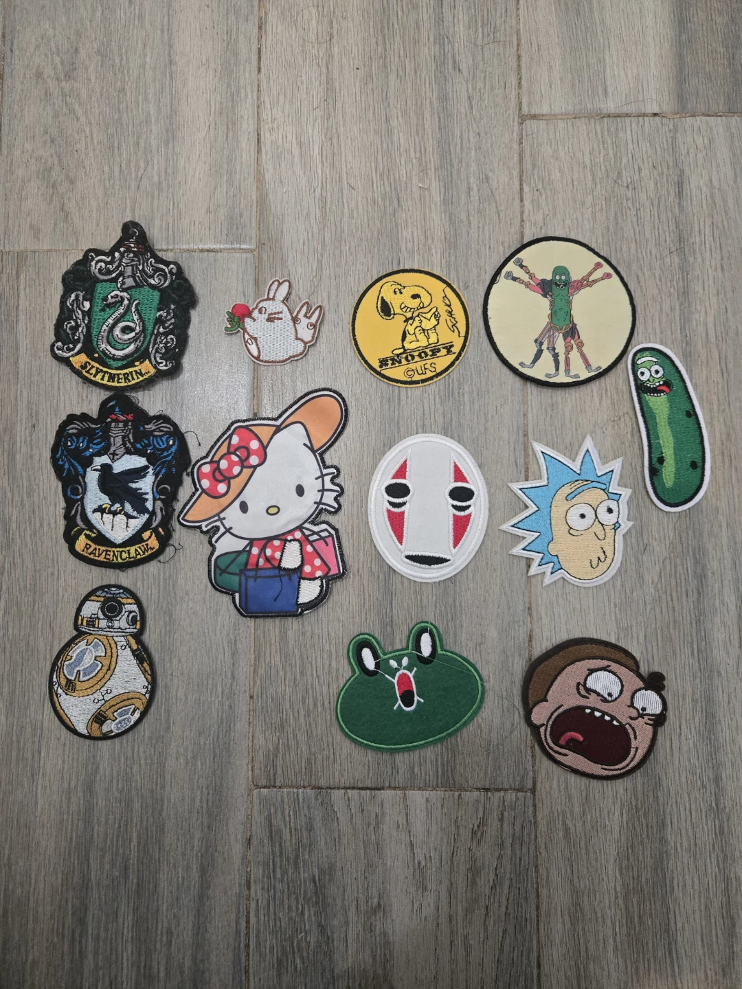 Collection of Embroidered Patches