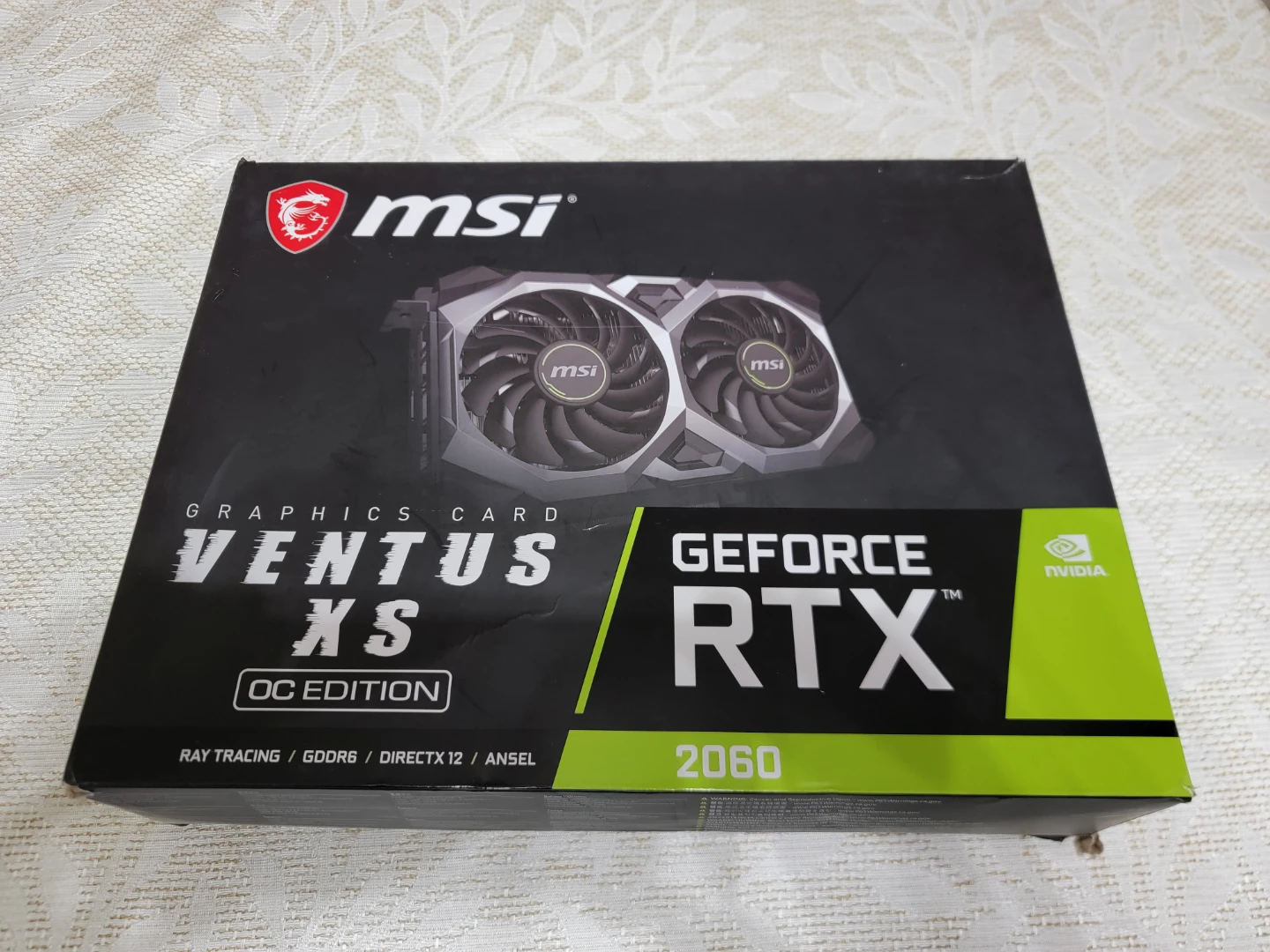 MSI GeForce RTX 2060 Ventus XS OC Edition Graphics Card - photo 2