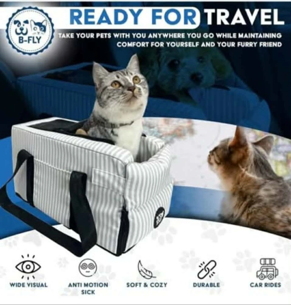 b-fly dog car seats for small dogs - with safety straps is ... - photo 2