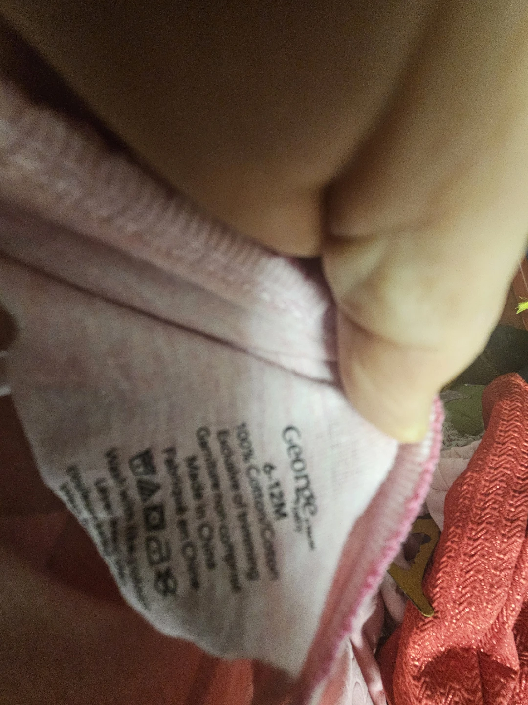 Cat & Jack Girls Red Dress & Baby Girls Pink Bodysuit - photo 4