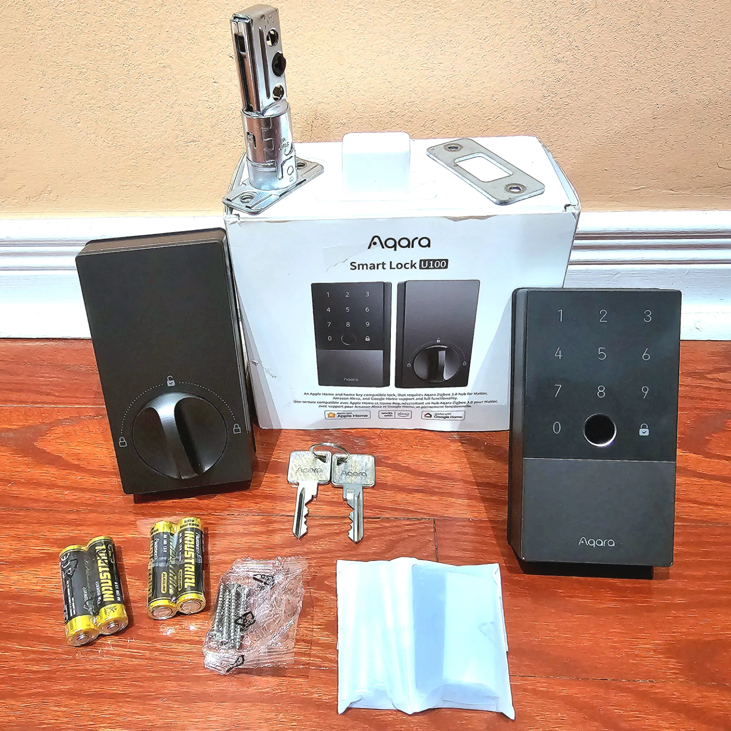 Aqara Smart Lock U100 Fingerprint Keyless Entry Door Lock