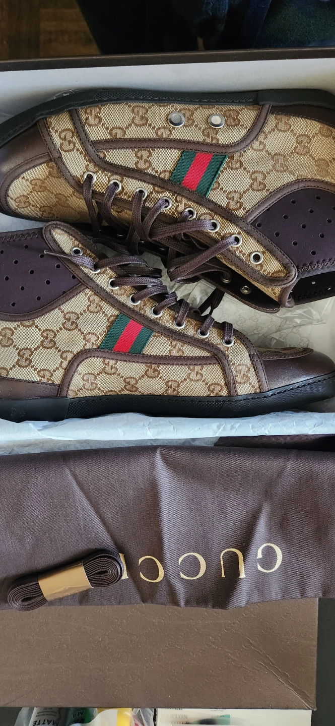 Gucci high top sneakers - photo 3