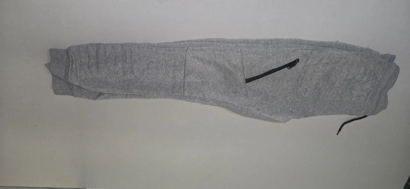 Grey Joggers with Zipper Pockets - photo 2