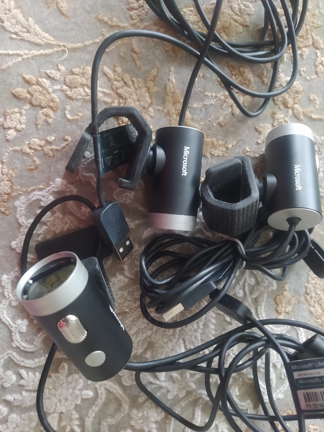 Microsoft LifeCam Cinema HD Webcams (Lot of 3) - photo 2