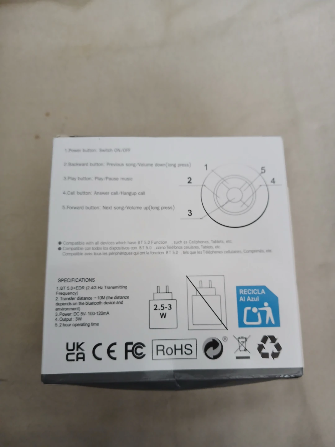 Splash Proof Shower Speaker - photo 2