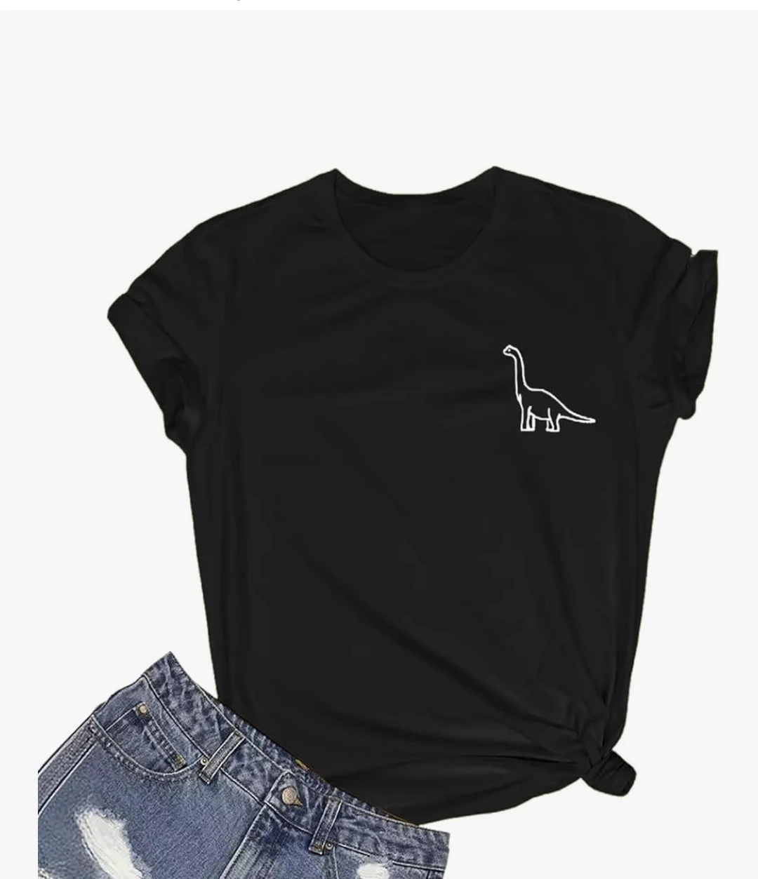 Brand New Cotton Cute Dinosaur Graphic T-Shirts Teen or Adult