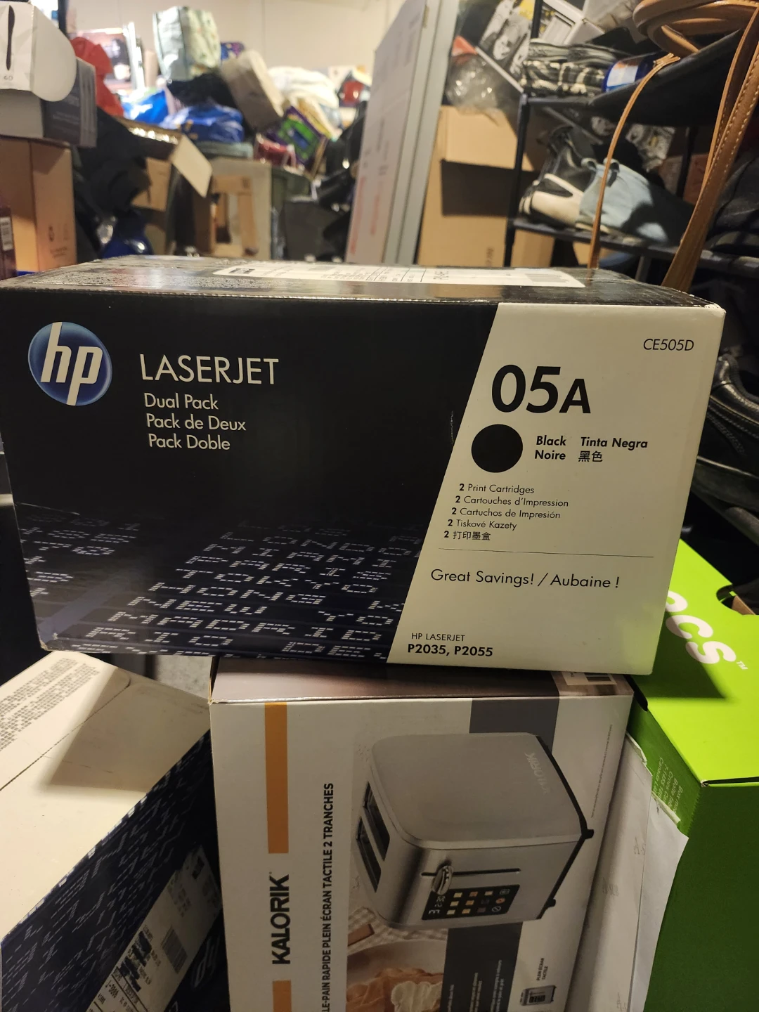 HP LaserJet 05A Toner Cartridge Dual Pack