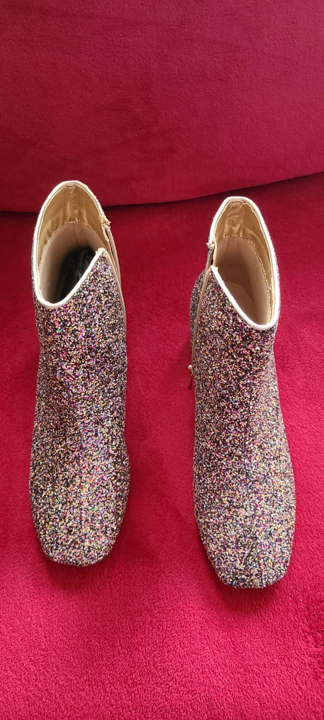 Cape Robbin Glitter Ankle Boots - photo 4