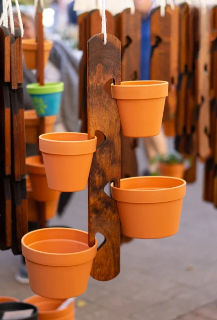 Wooden Plant Hanger - photo 4