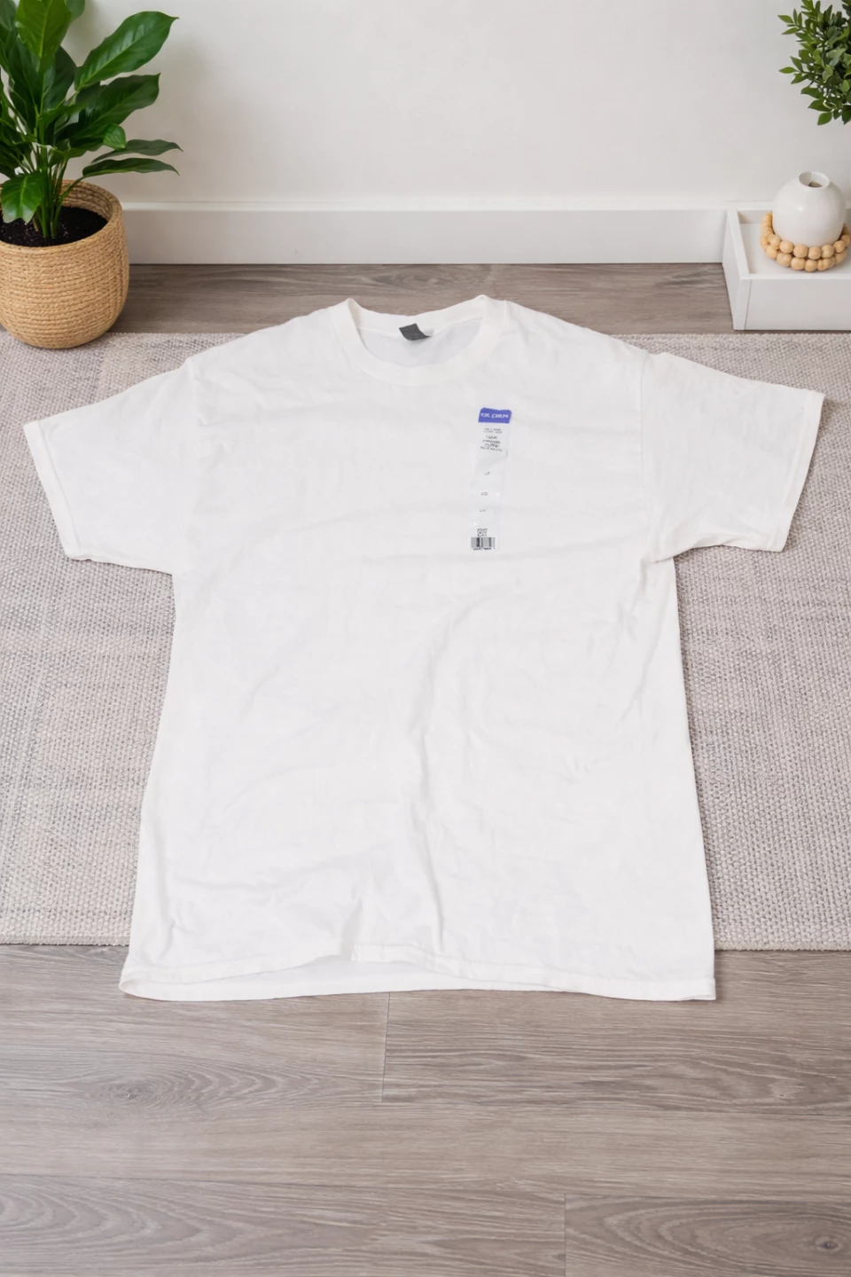 Gildan Adult Short Sleeve T-Shirt - White - L/G