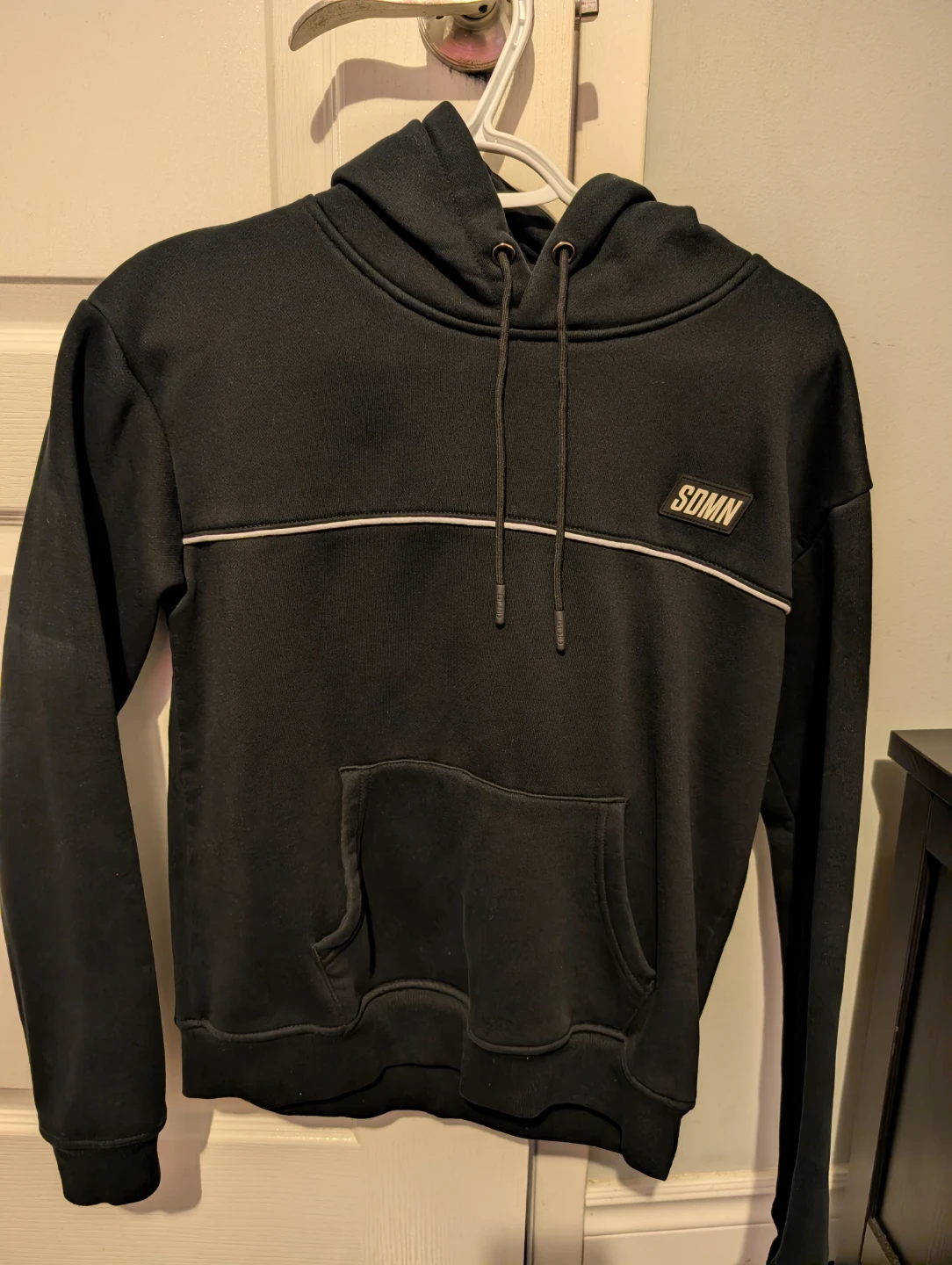 SDMN Black Hoodie Size 8-10