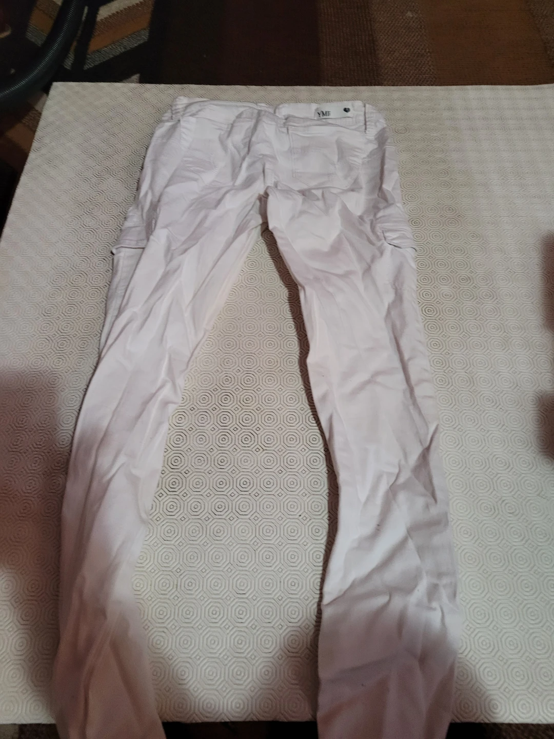White YMI Cargo Pants Size 7 - photo 2
