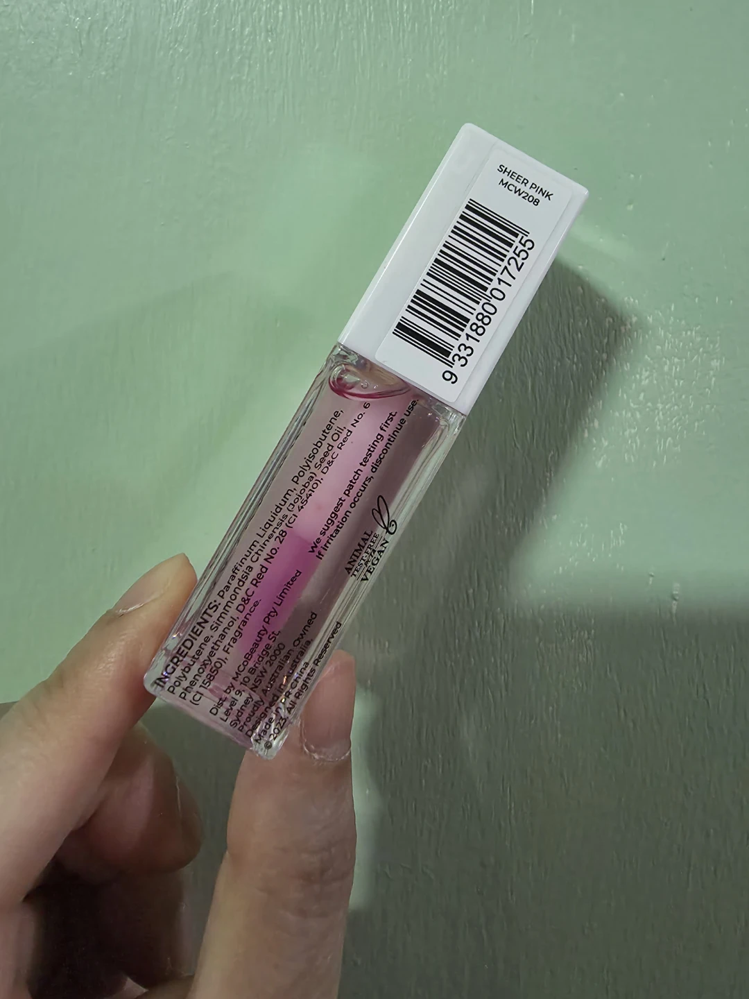 MCobeauty Lip Oil - Sheer Pink - photo 2