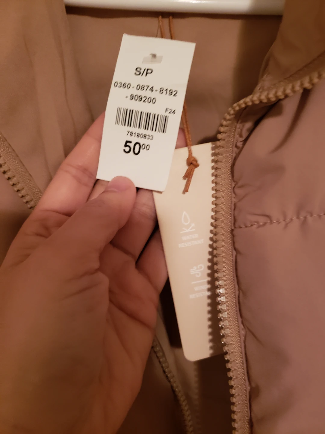 Love Tree Puffer Jacket - Size S - photo 3