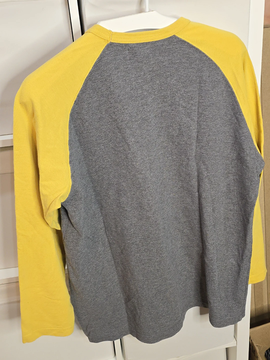 Vintage Chaps Ralph Lauren  Raglan Long Sleeve Shirt - Size M - photo 4